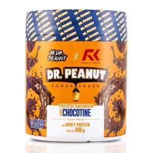 Pasta de Amendoim Sabor Chocotine Com Whey Protein 600g Dr Peanut