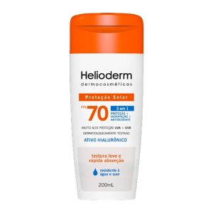 Protetor Solar Helioderm Corporal Fps 70 Com 200ml