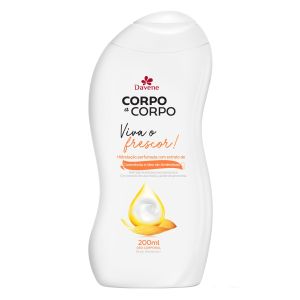 Loção Hidratante Corporal Frescor Corpo a Corpo Com 200ml Davene