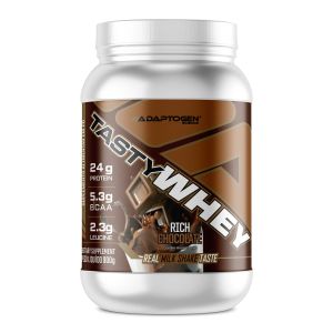 Tasty Whey Sabor Rich Chocolate Com 900g Adaptogen