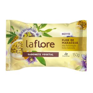Sabonete Barra Vegetal Flor de Maracujá La Flore Com 150g Davene