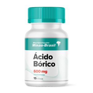 Ácido Bórico 600mg 15 Óvulos