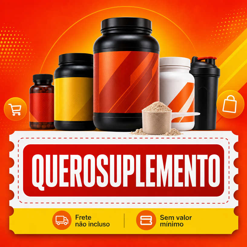 5% OFF em suplementos selecionados
