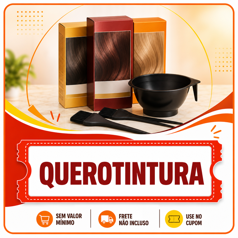 10% OFF em tinturas de cabelo selecionadas