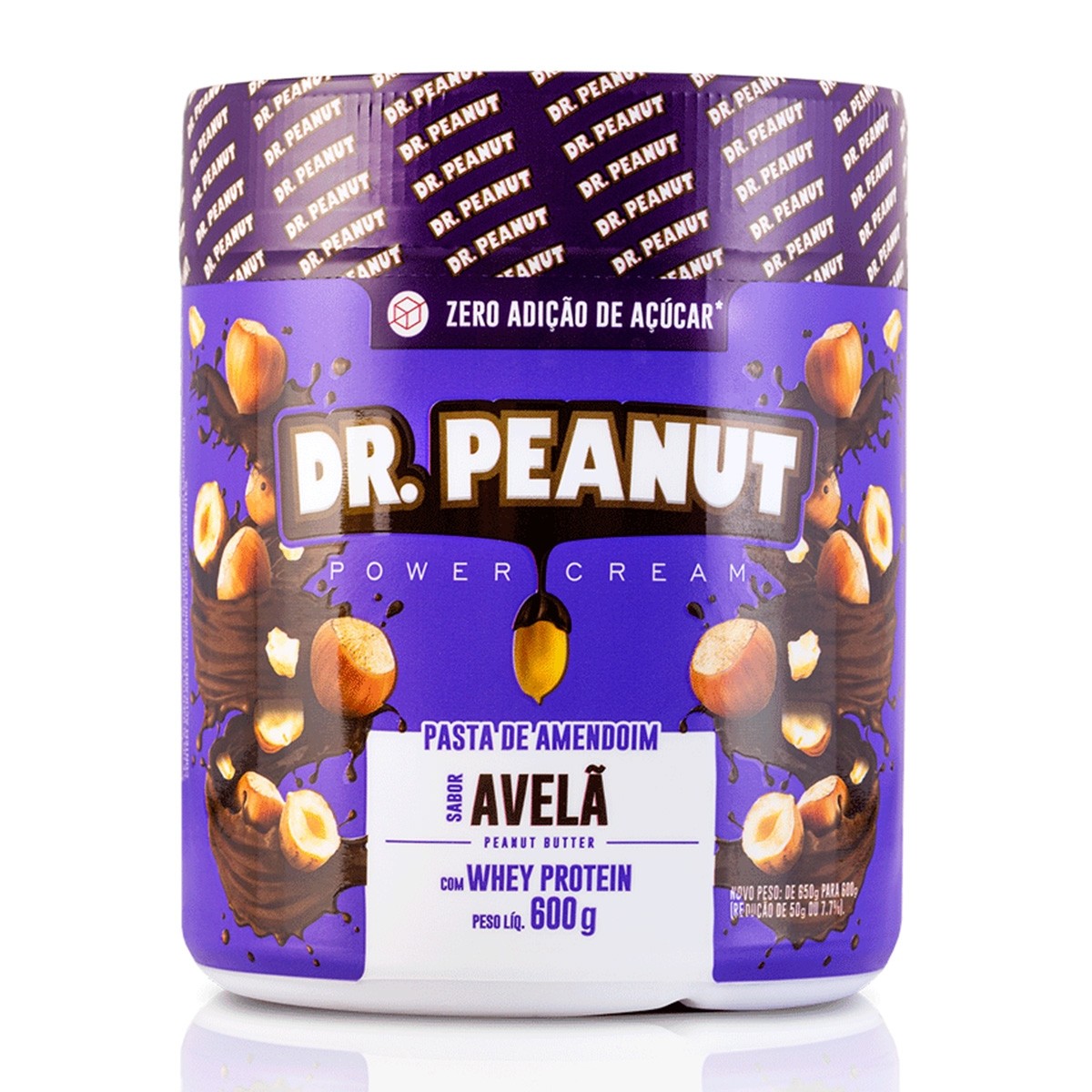Dr Peanut Nova Pasta De Amendoim Com Whey Isolado 600g - Boa Forma Shop  Suplementos Ribeirão Preto