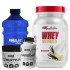 Combo Whey Mix Protein Sorvete de Baunilha 900g e Creatina Power 100g e Cafeína 150mg e Galão 1l Absolut Nutrition