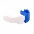 Proteção Bucal Dual Color Azul e Branco Com Estojo Mouthguard Prottector