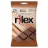 Preservativo Com Aroma de Chocolate Rilex Com 3 Unidades