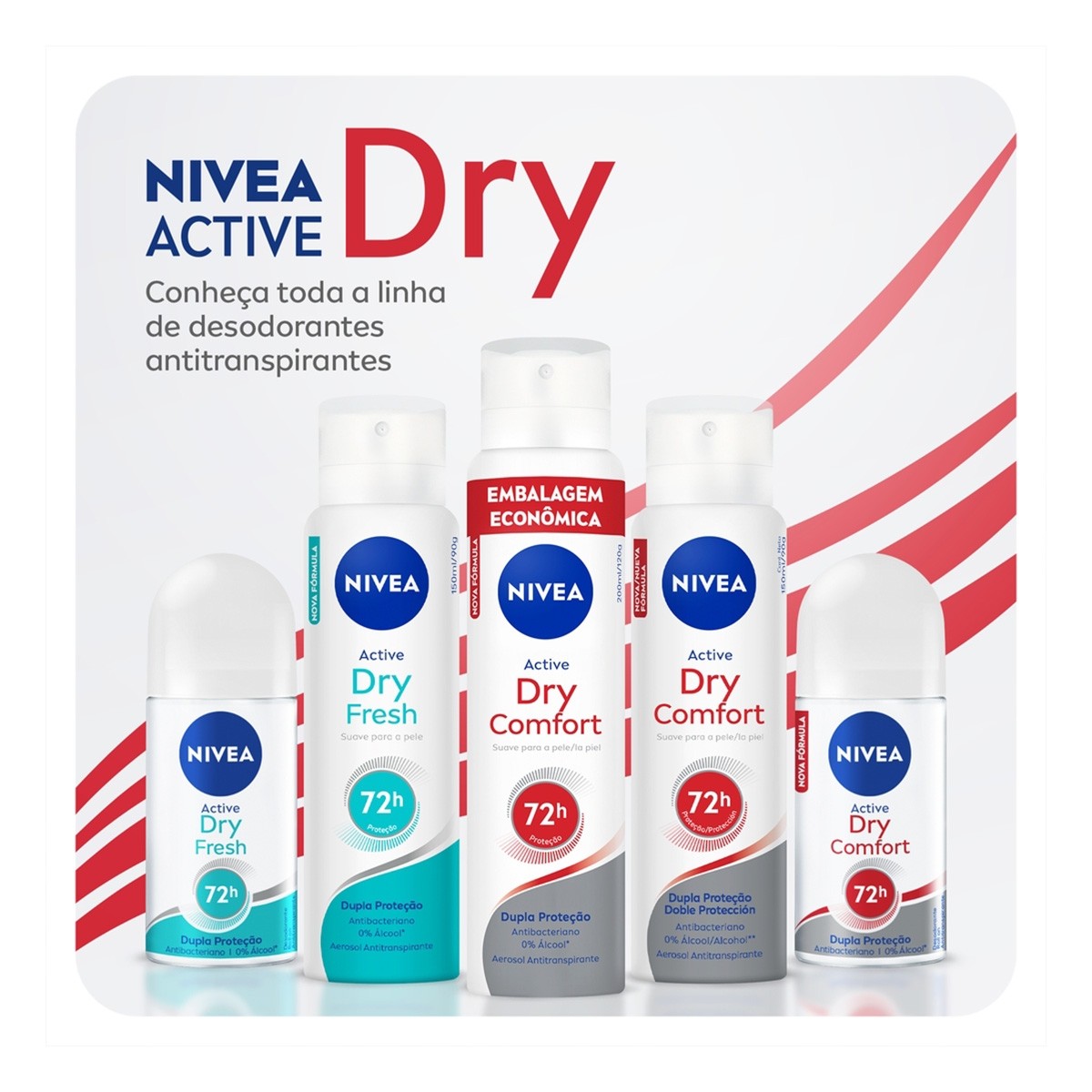 Comprar Desodorante Aerosol Nivea Dry Comfort Plus 150Ml