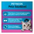 Petisco Whiskas Pelo Saudável Para Gatos Adultos Sachê Com 40G