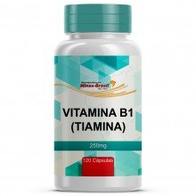 Vitamina B1 (Tiamina) 250Mg 120 Cápsulas