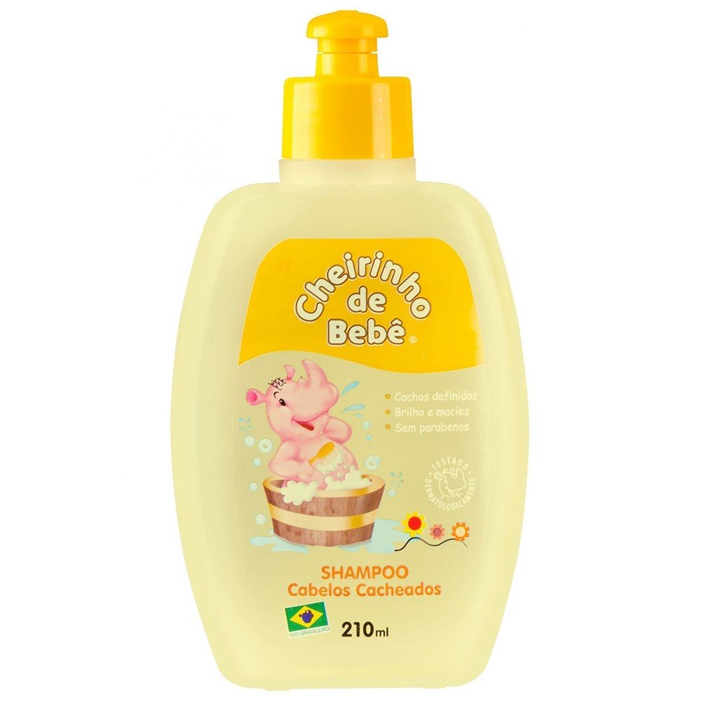 Comprar Shampoo Cheirinho De Bebe Cabelos Cacheados 210ml