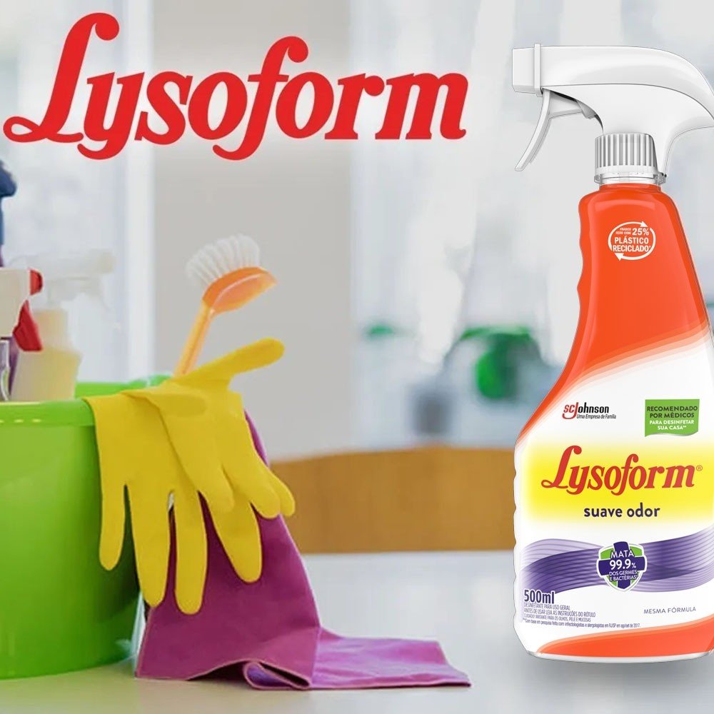 Comprar Lysoform Spray Suave Odor 500Ml
