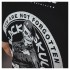 Camiseta Black Skull Dry Fit Bope Preta Tamanho G