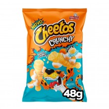 Caixa Cheetos bola Queijo Suíço com 10 unidades 37g Elma Chips