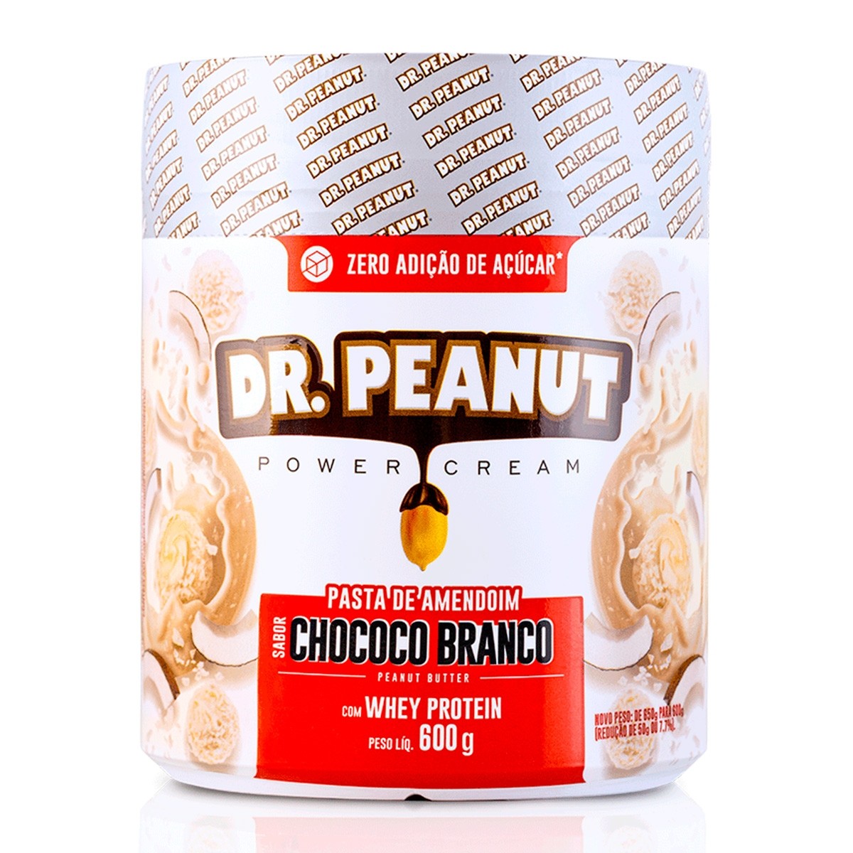 Pasta de Amendoim Sabor Bueníssimo Com Whey Protein 600G Dr Peanut
