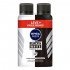 Kit Desodorante Aerosol Men Invisible For Black e White 150Ml 2 Unidades Nivea