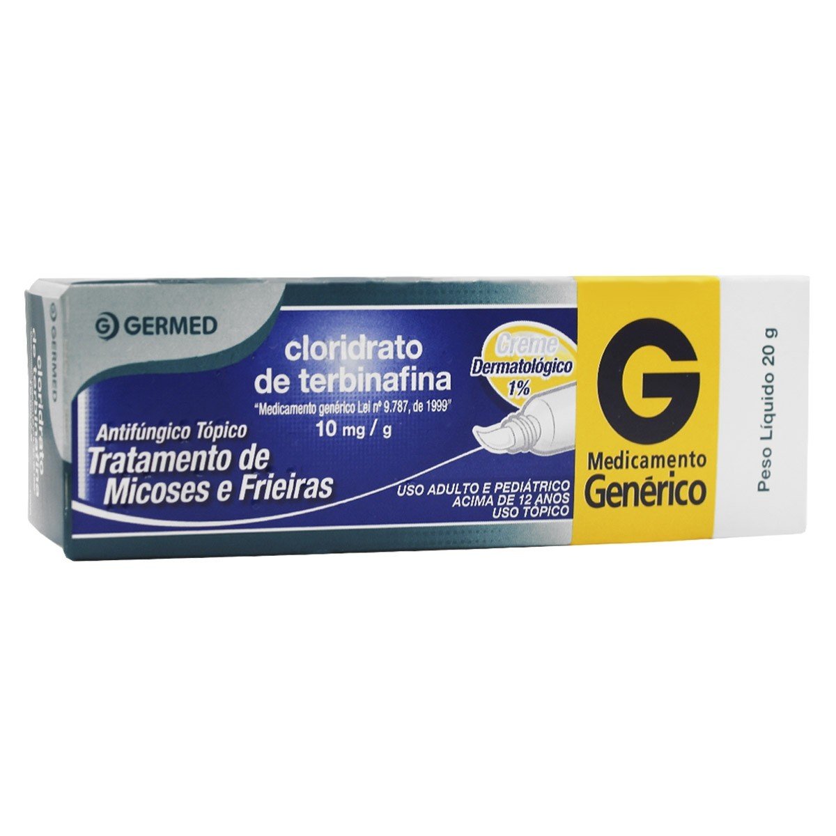 Comprar Cloridrato de Terbinafina 10Mg/G Pomada 20G Genérico