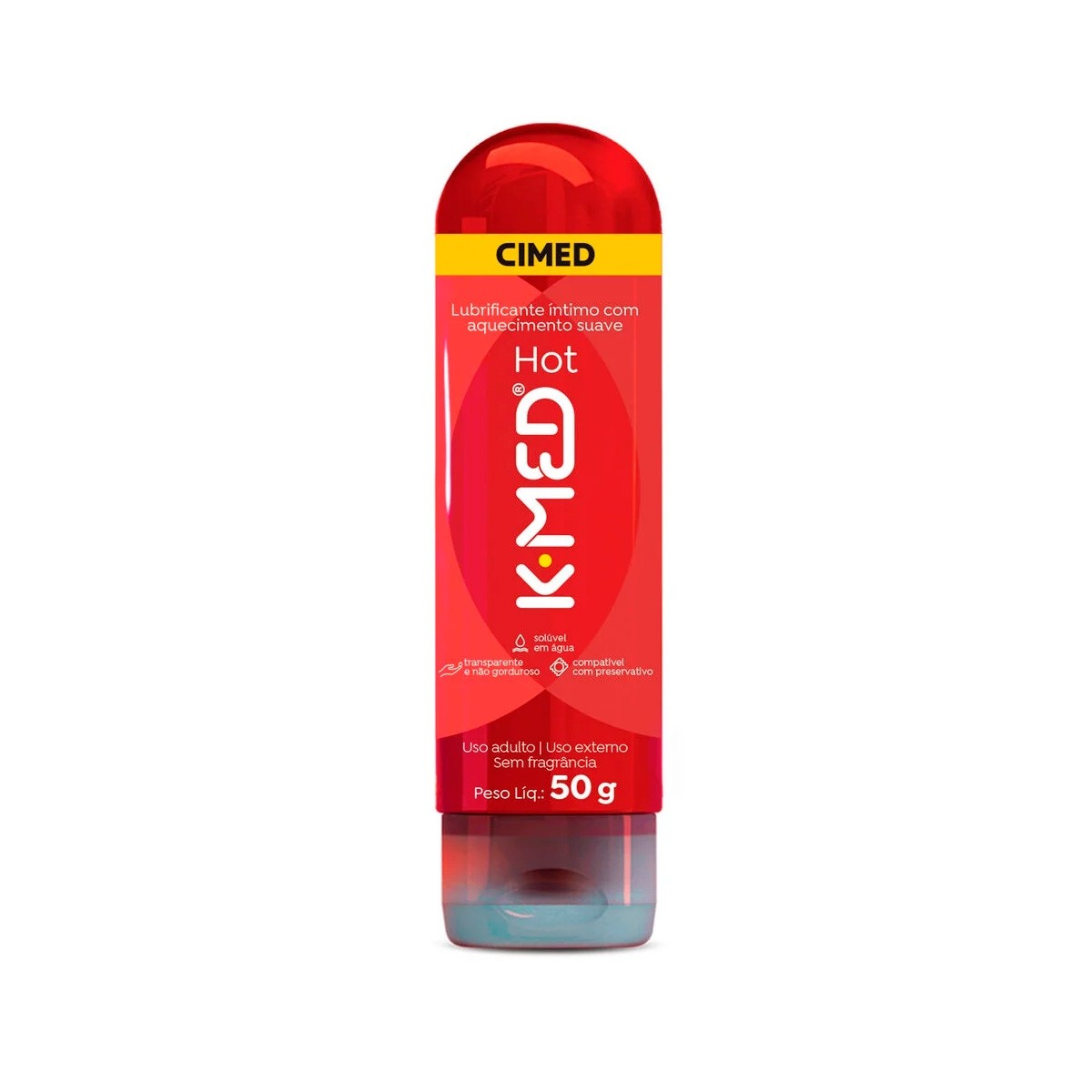Comprar Gel Lubrificante Íntimo K-Med Hot Com 50G | Drogaria