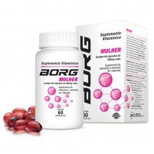 Suplemento Vitamínico Borg A/Z Mulher Frasco Com 60 Cápsulas