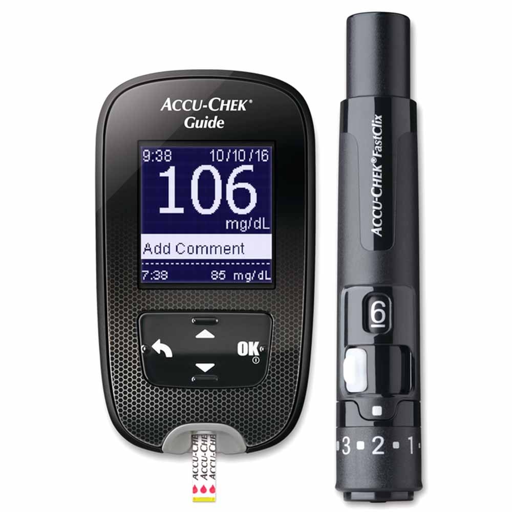 เครื่อง accu chek performa blood glucose meter and lancing device fast 5 second test