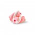 Marshmallow Torção Rosa Recheadinho Com 80G Fini