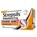 Strepsils Laranja sem Açúcar com 16 Pastilhas