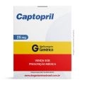 Captopril 25mg Com 30 Comprimidos Genérico Teuto
