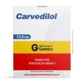 Carvedilol 12,5mg Com 30 Comprimidos Genérico Biolab