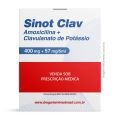 Sinot Clav 400mg + 57mg/5ml 70ml Suspensão Eurofarma