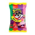 Bala Gelatina Bubbaloo Gatos Sortidas Sabor Melancia, Uva, Morango e Tutti-frutti 15g