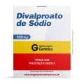 Divalproato de Sódio 500mg Com 60 Comprimidos Genérico Eurofarma