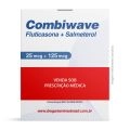 Combiwave Salmeterol 25mcg e Propionato de Fluticasona 125mcg Com 120 Doses Glenmark