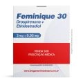 Feminique 30 Drospirenona 3mg e Etinilestradiol 0,03mg Com 21 Comprimidos Aché