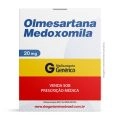 Olmesartana Medoxomila 20mg Com 30 Comprimidos Revestidos Genérico Ems