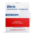 Dbriz Colagenase 0,6U Com Cloranfenicol 0,01g Pomada Dermatológica 30g e 1 espátula plástica