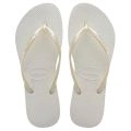 Sandália Havaianas Slim Branco 33/34