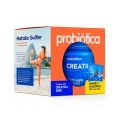 Kit Creatina Probiótica Monohidratada 300g + 2 Amostras 100% Pure Whey