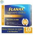 Analgésico Flanax 550mg com 10 Comprimidos Bayer