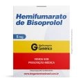 Hemifumarato De Bisoprolol 5Mg Com 30Comprimidos Generico Ems