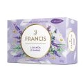 Sabonete Vegetal Em Barra Lavanda e Âmbar Francis 90g