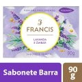 Sabonete Vegetal Em Barra Lavanda e Âmbar Francis 90g