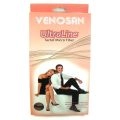 Meia Elástica Venosan Ultraline 4000 AD Tamanho Média Feminina Compressão 30-40MMHG Pé Fechado Cor Bege Ref: BG42012