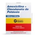 Amoxicilina + Clavulanato De Potássio 500Mg + 125Mg Com 18 Comprimidos Genérico Ems