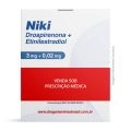 Niki Drospirenona 3mg Com Etinilestradiol 0,02mg Com 72 Comprimidos Ems