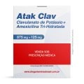 Atak Clav  875Mg+125Mg Com 14 Comprimidos Revestidos