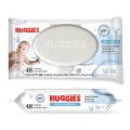 Lenços Umedecidos Huggies Puro e Natural 48 Unidades