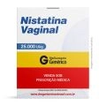 Nistatina 25.000 Ui/g Creme Vaginal 60g Com Aplicador Genérico Teuto