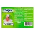 Pastilha De Garganta Ciflogex 3mg Menta E Limao Com 12 Pastilhas