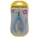 Alicate De Cutículas Marco Boni Com Cabo Plástico + Pinça Para Sobrancelhas Ref-1771